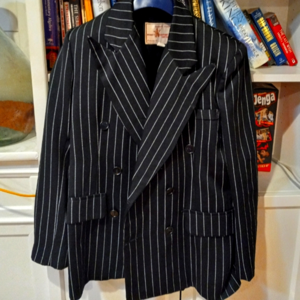 Mens Vintage double breasted blazer